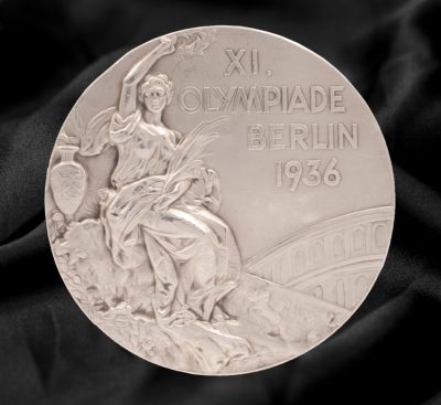 Luz Long's Silver Medal from the 1936 Munich Olympics